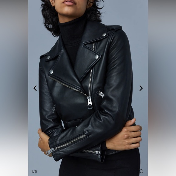 NWOT Mackage Florica Leather Jacket - Picture 2 of 15